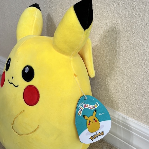 Squishmallows Pikachu Pokemon RARE & HTF 10” NWT - Picture 3 of 5